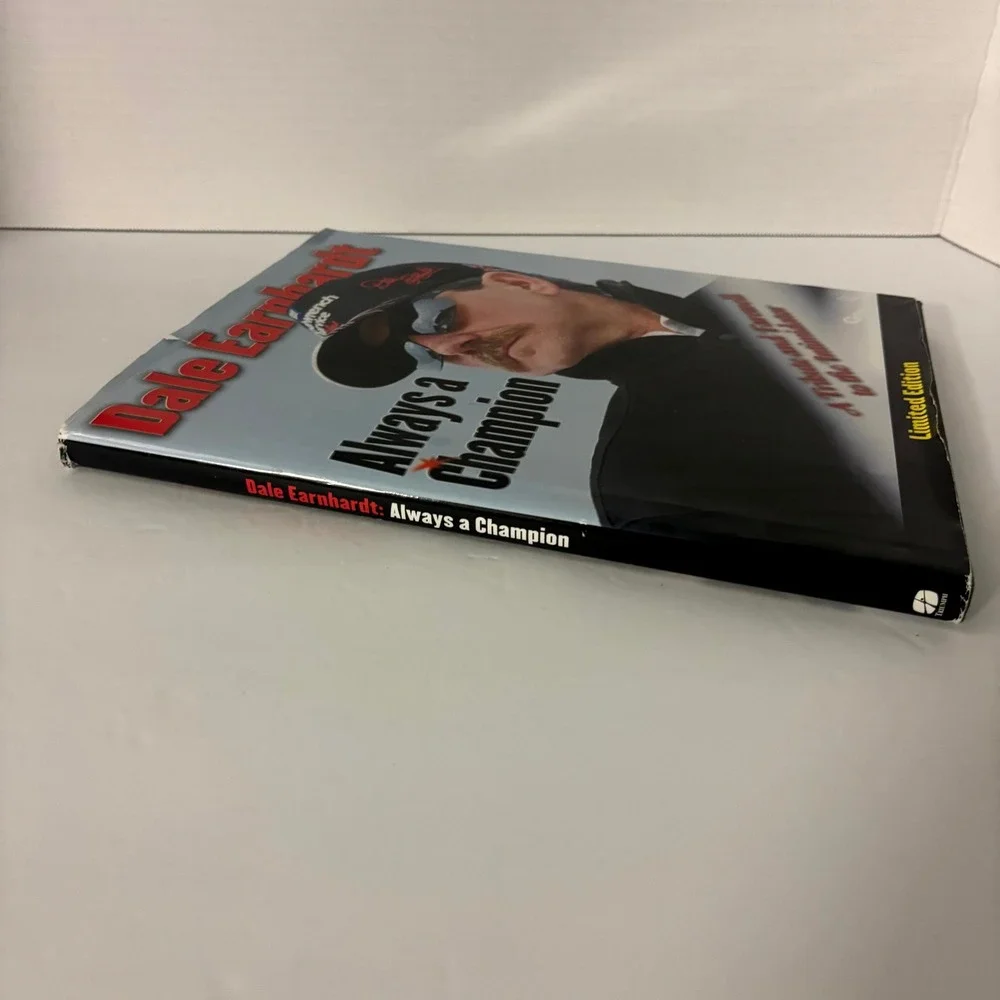 Dale Earnhardt Always a Champion Limited Edition Tribute Book NASCAR 01 Triumph